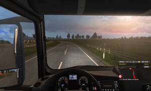 cach choi game euro truck simulator 2 tren dien thoai